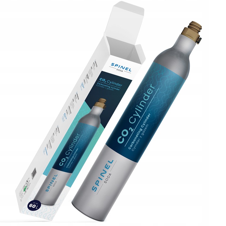 Nabój Butla CO2 Spinel Soda 425 g wkręcany cylinder do saturatora