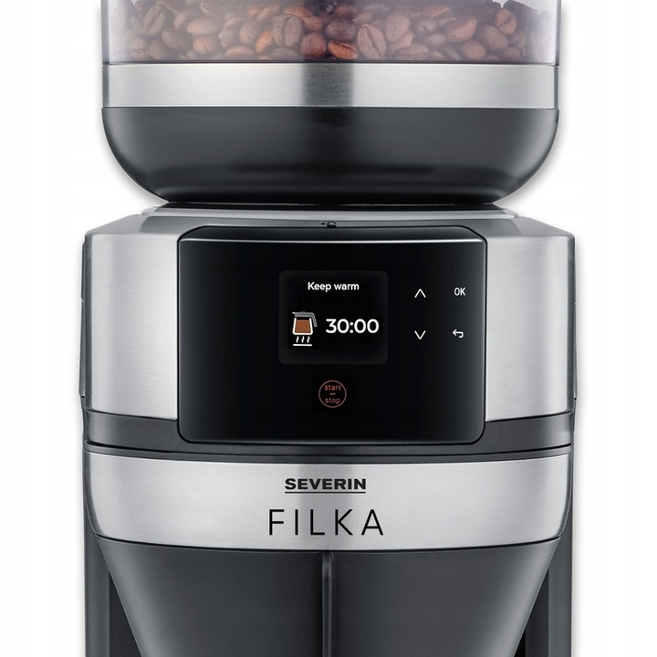 SEVERIN KA 4853 FILKA Automatyczny ekspres przelewowy do kawy, 1520W, 2 L