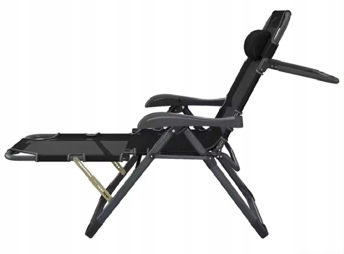 LEZAK OGRODOWY REGULOWANY 2 W 1 FOTEL + LEŻANKA