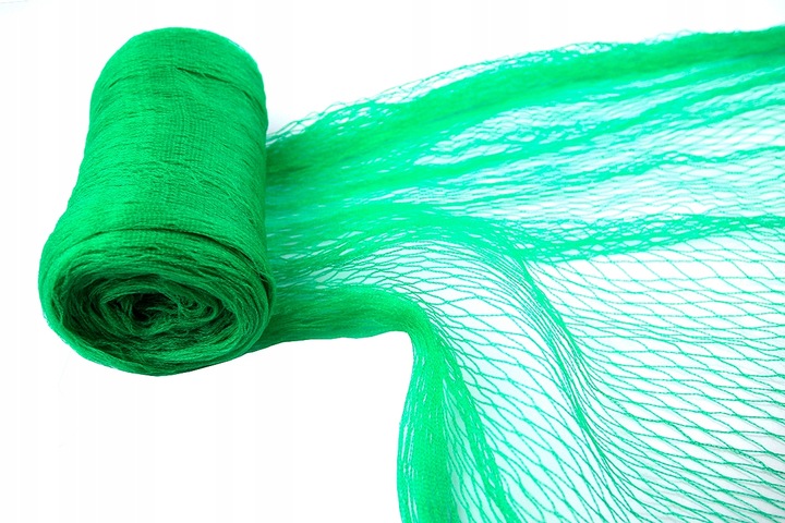 SIATKA NA OCZKO WODNE OCHRONNA NA truskawki PTAKI WZMACNIANA 4x5m +KOTWY