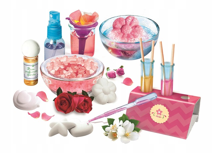 CLEMENTONI zestaw eksperymentów zabawa laboratorium perfum dla dzieci