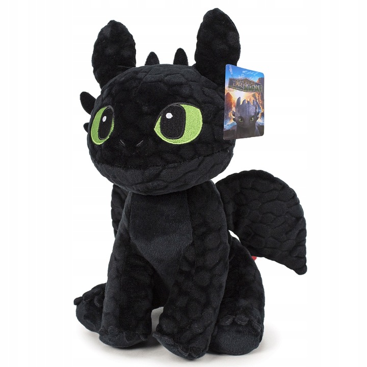 Oryginalna Maskotka Smok Szczerbatek 30 cm Jak Wytresować Smoka HTTYD