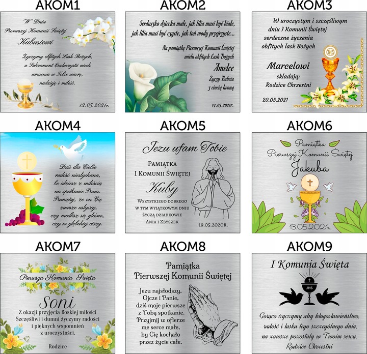 Srebrny medalik Matka Częstochowska pr. 925 Grawer