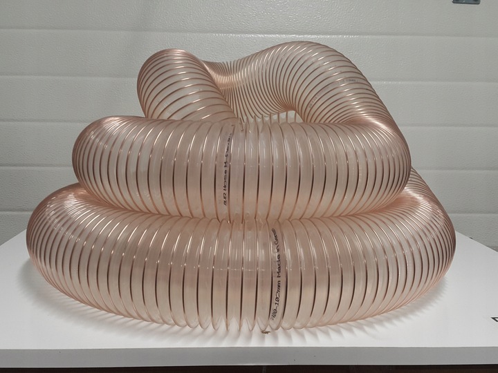 Wąż spiro do trocin PUR FLEX fi 100 antystatyczny