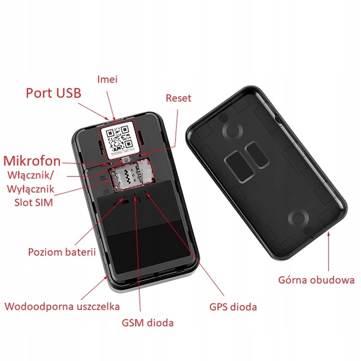 Lokalizator GPS TRACKER 90 dni MAGNES PODSŁUCH BEZ ABONAMENTU DO AUTA