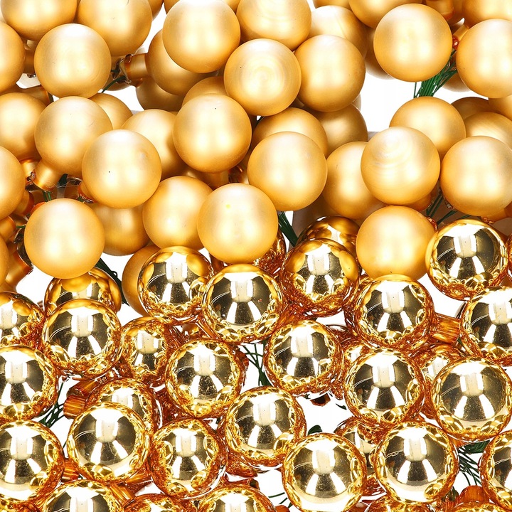 BOMBKI SZKLANE DO STROIKÓW NA DRUCIKU CHOINKOWE BOMBKA 2,5cm 144szt