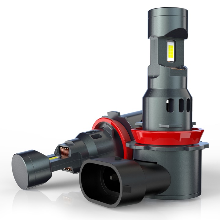 Żarówki LED H11 canbus 1:1 bardzo MOCNE 6000K nowa generacja diod LED CSP