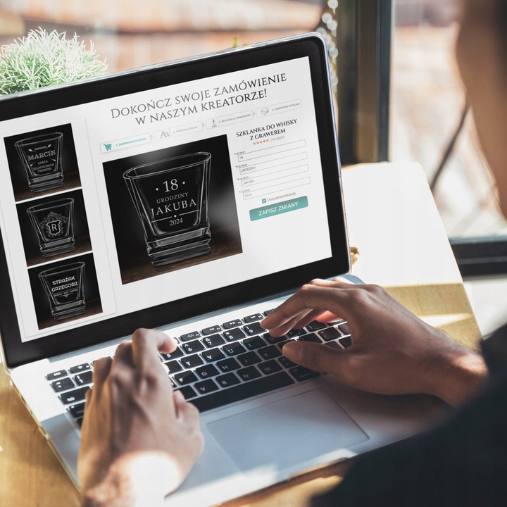 SZKLANKA DO WHISKY GRAWER PREZENT DLA TATY