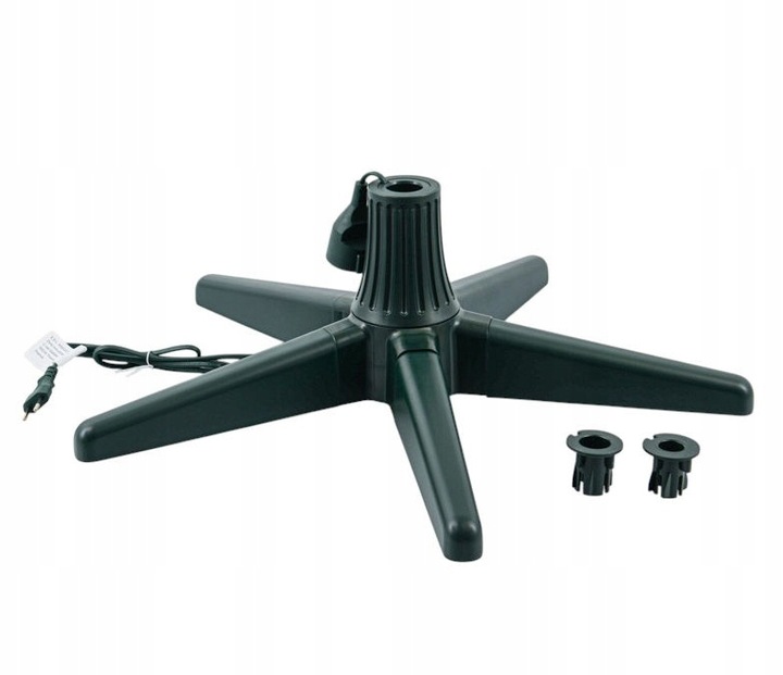 STOJAK POD CHOINKĘ SZTUCZNĄ OBROTOWY CHOINKOWY ZIELONY 360 STABILNY COIL