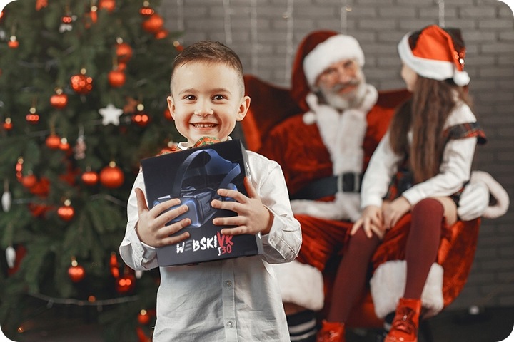 WEBSKI GOGLE OKULARY VR 3D WIRTUALNE DO TELEFONU FILMÓW + SŁUCHAWKI NAUSZNE