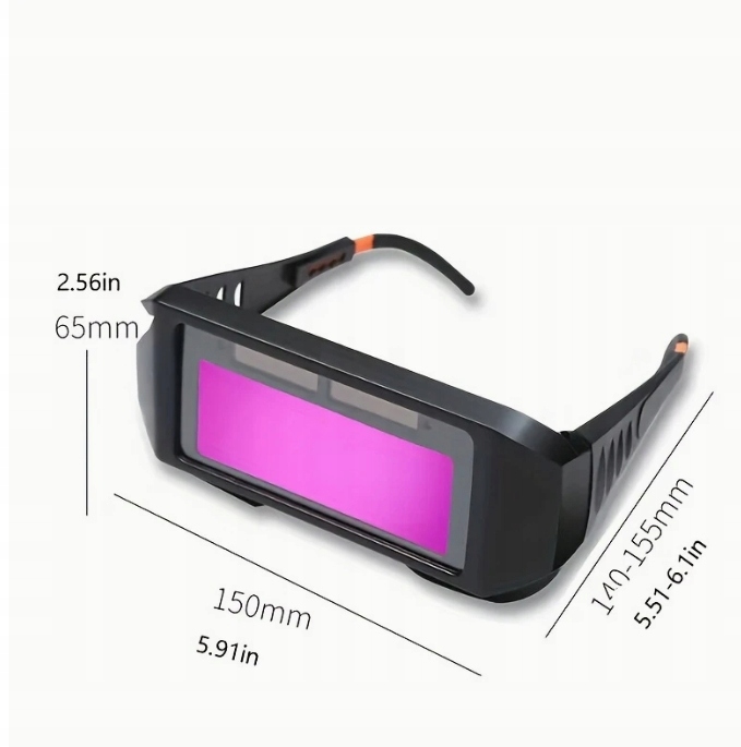 Okulary Spawalnicze z Automatycznym Przyciemnianiem Google do Spawania