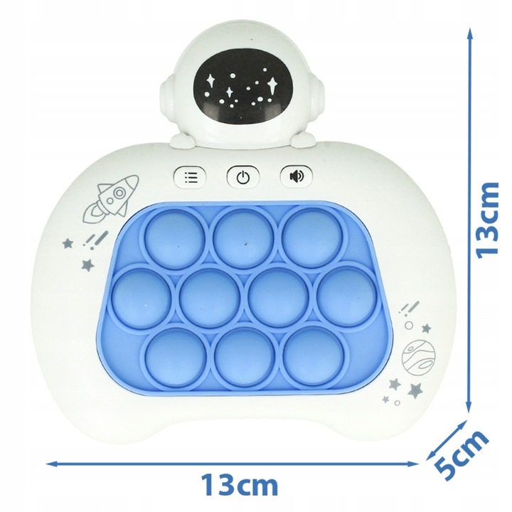 GRA Zręcznościowa POP IT POPIT ELEKTRYCZNA LED Prezent Dla 5 6 7 8 9 latka