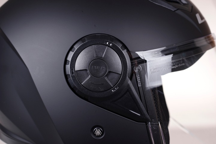 KASK LS2 OF616 Airflow II ECE 22.06 Solid Black Matt Czarny Mat Rozmiar M