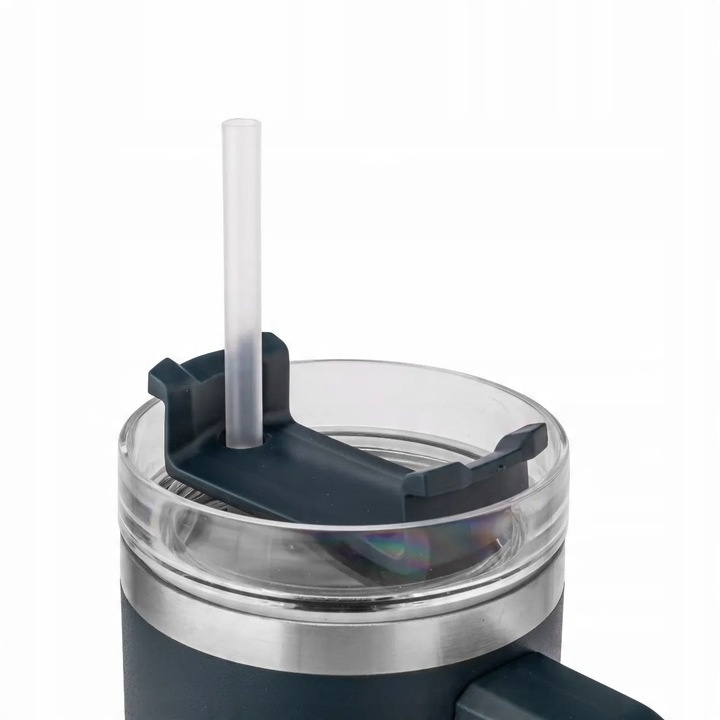 Kubek termiczny bidon butelka termiczna do samochodu ze słomką Altom 880 ml