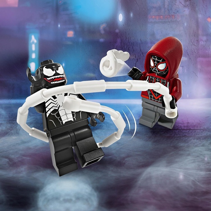 LEGO Super Heroes 76276 Mechaniczna zbroja Venoma vs. Miles Morales
