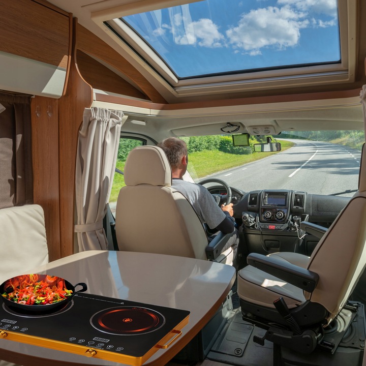 KUCHENKA PŁYTA GRZEWCZA PODWÓJNA DWUPALNIKOWA PRZENOŚNA 4000W ELEKTRYCZNA