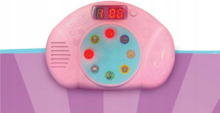 Zabawka interaktywna LEXIBOOK Koci Domek Gabi Mata do tańca DM10GDH