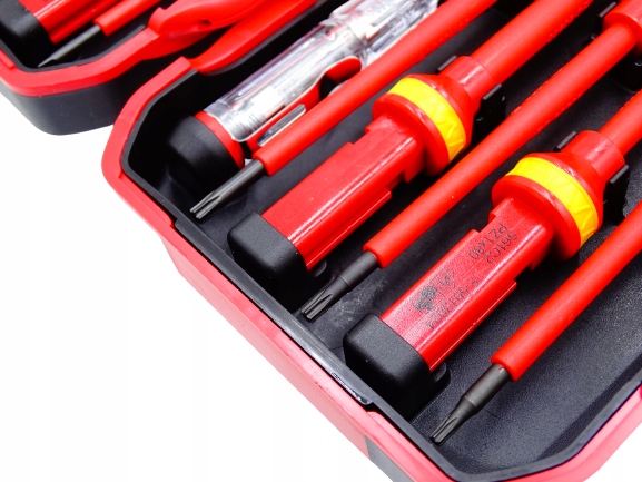 Zestaw wkrętaków wkrętaki izolowane 13-el. 1000V
