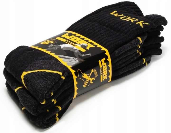 Skarpety Robocze Bawełna WORK BHP 12 PAR 3/4 43-46