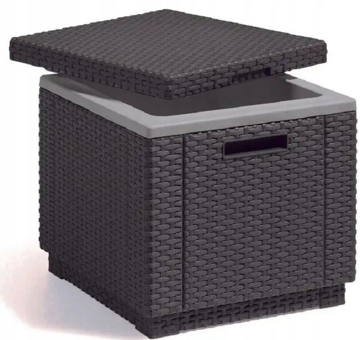 Pufa ogrodowa KETER Ice Cube 213828 schowek