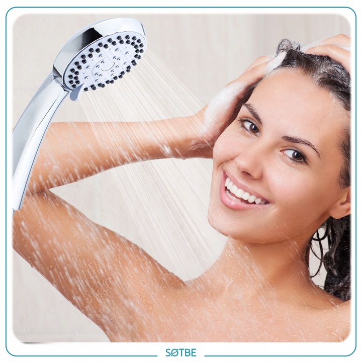 Słuchawka 5 funkcji do wanny prysznica delikatna SOTBE TVA LARK-SOHE-2