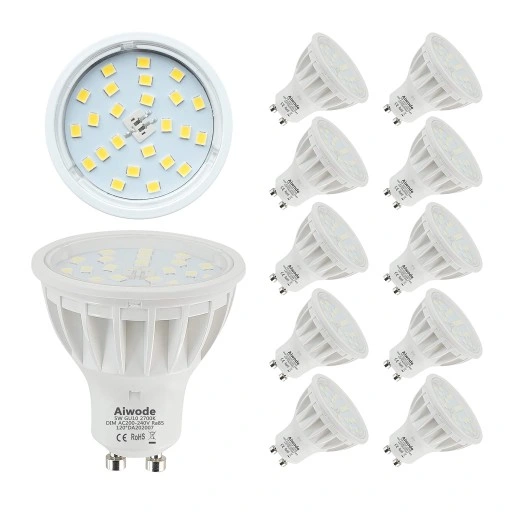 Aiwode żarówka LED GU10 50W 10szt