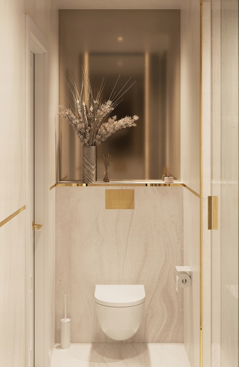 LISTWA ZŁOTA DEKORACYJNA DO PŁYTEK C 2cm x 270cm GOLD