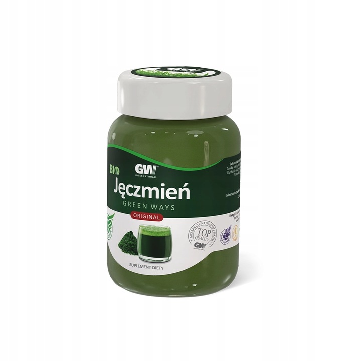 BIO Jęczmień 300 g + BIO Chlorella 110 g Green Ways