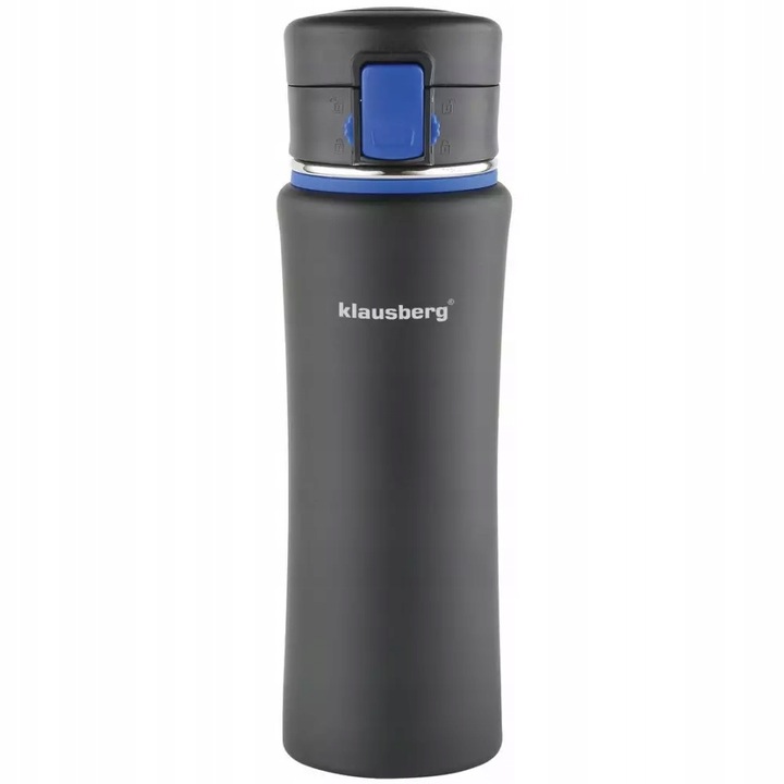 TERMICZNY KUBEK TERMOS 480ml KLAUSBERG niebieski