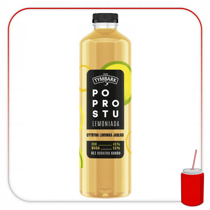 Napój Po Prostu Lemoniada Tymbark cytryna limonka 6x 1,25 l