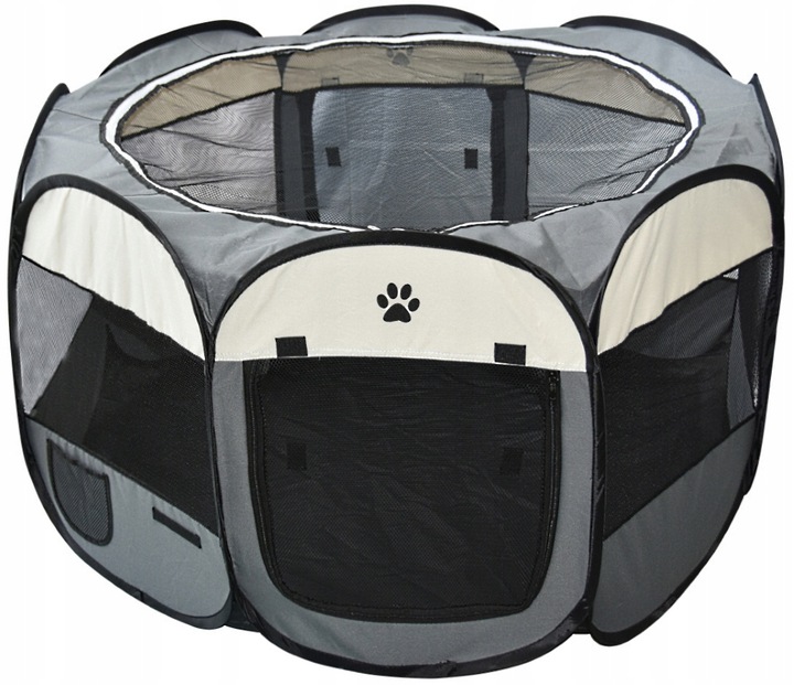 DUŻY SKŁADANY KOJEC ZAGRODA LEGOWISKO KLATKA DLA PSA KOTA SZCZENIĄT 125 XXL