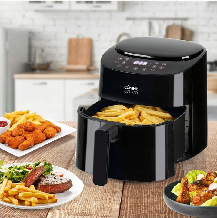 Frytkownica Air Fryer 4,5L LED 1450W 8 PROGRAMÓW