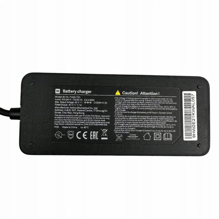 Ładowarka 42V 2A do Xiaomi Mi 1S m365 Pro Mi Pro 2 Essential - oryginalna