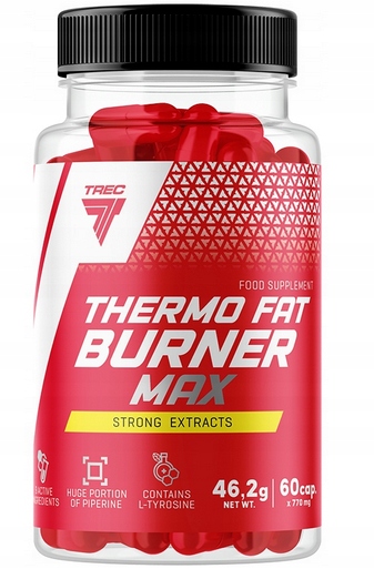 Trec Nutrition Thermo Fat Burner MAX smak naturalny 60 caps.