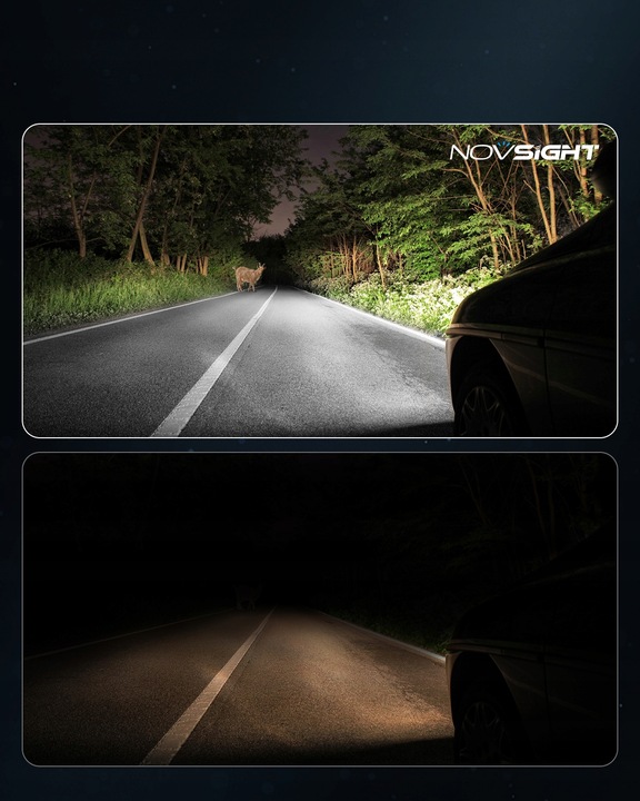 ŻARÓWKI LED H11 BARDZO MOCNE 20000LM DOPASOWANE 1 DO 1