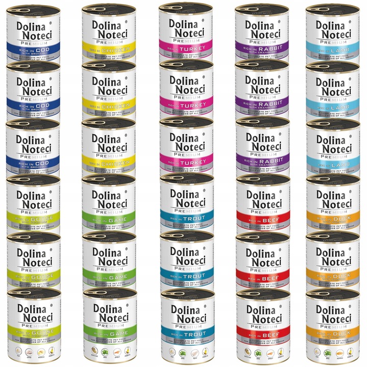 DOLINA NOTECI PREMIUM PUSZKA MIX SMAKÓW 30x800g