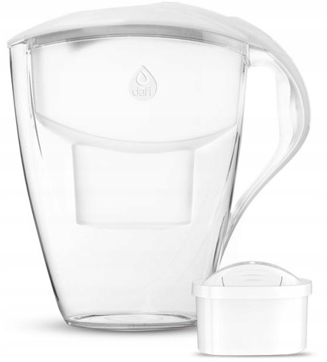 DAFI ASTRA Dzbanek manualny filtrujący unimax Biały + filtr unimax 3 Litry