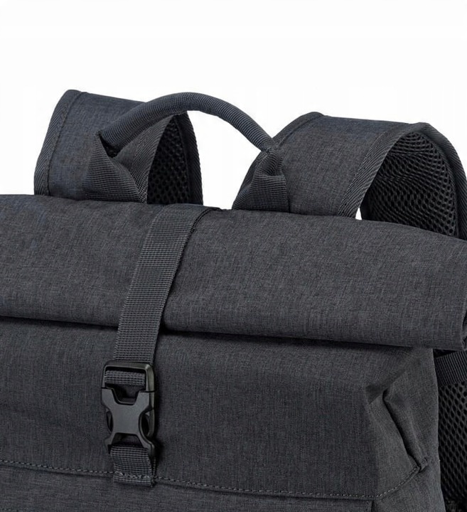 Plecak miejski rolowany Travelite Basics 35l na laptopa 15,6" antracyt