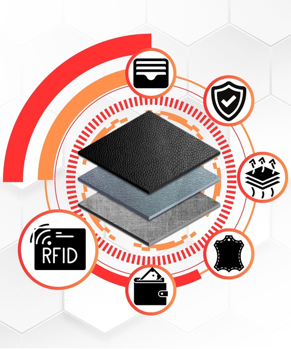 Portfel Peterson damski duży w kwiaty na suwak z ochroną kart RFID pojemny