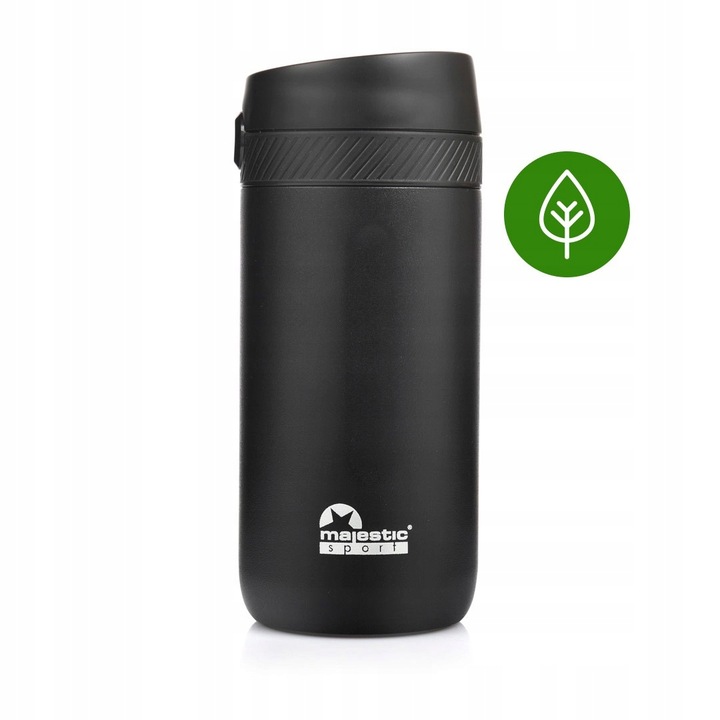 KUBEK TERMICZNY TERMOS NA KAWĘ HERBATĘ MAJESTIC SPORT NORD 420 ML