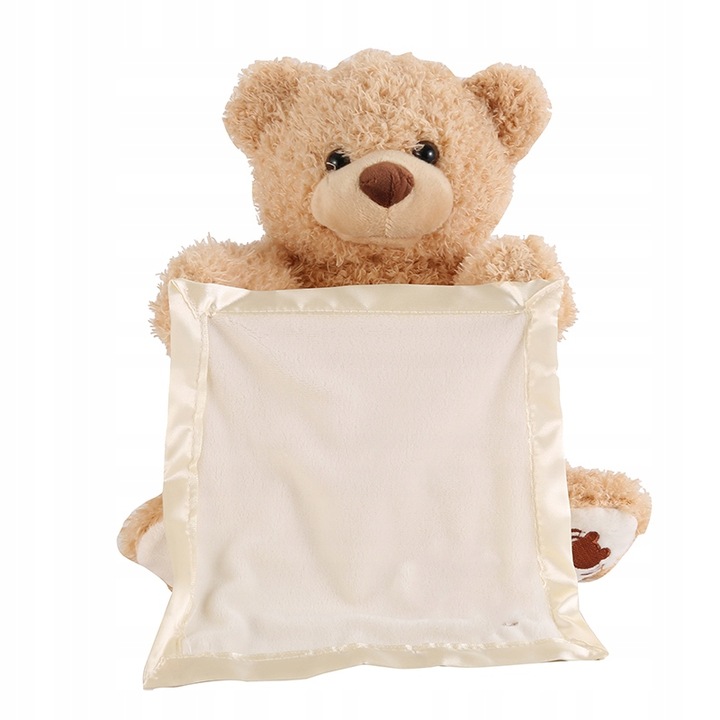 MASKOTKA MIŚ MISIEK RUSZA BUZIĄ I KOCYKIEM Akuku