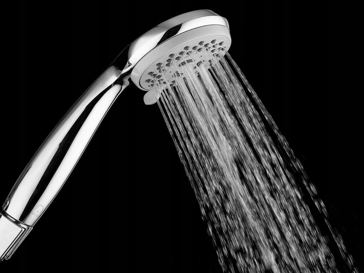 SŁUCHAWKA PRYSZNICOWA funkcja stop ECOVAND AQS OSZCZĘDNA -62% WODY 6 L/MIN