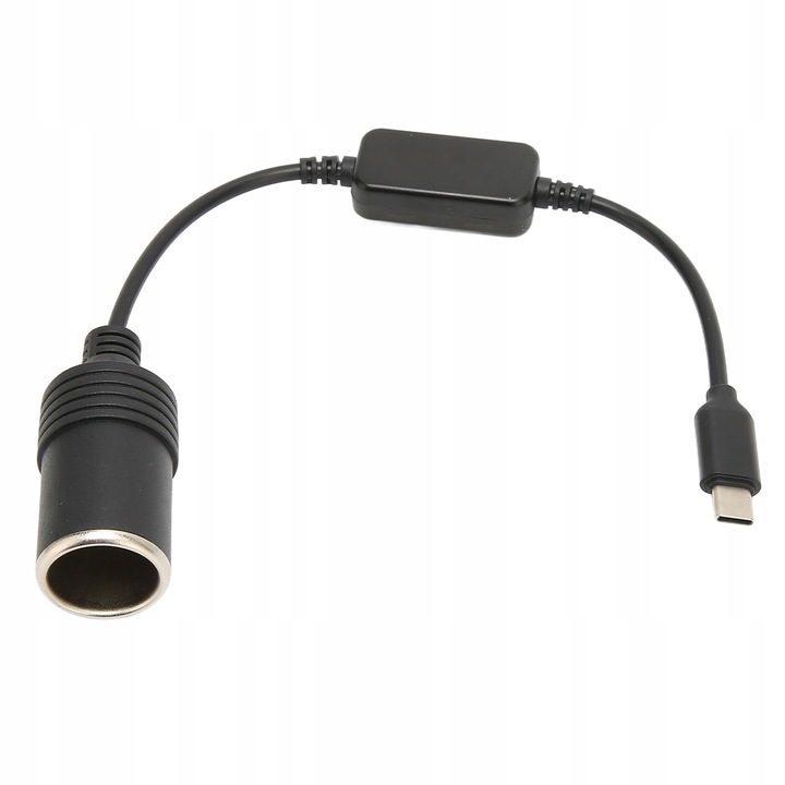 ADAPTER ZAPALNICZKI SAMOCHODOWEJ 5V USB C DO 12V