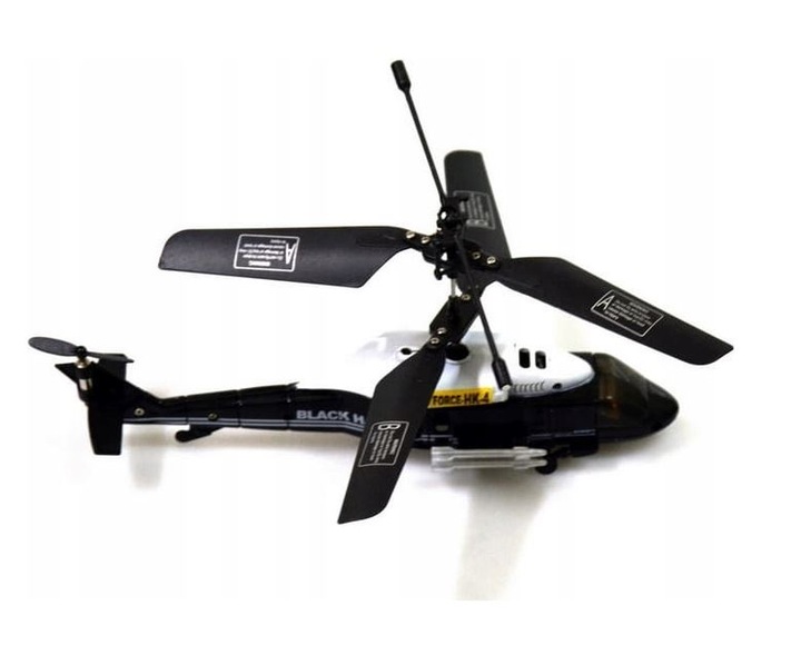 HELIKOPTER ŚMIGŁOWIEC ZDALNIE STEROWANY ŻYROSKOP BLACKHAWK HK-4 PODCZERWIEŃ