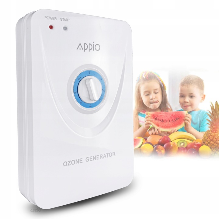 GENERATOR OZONU myjka ozonująca OZONATOR ŻYWNOŚCI do warzyw owoców jedzenia