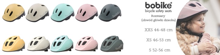 KASK ROWEROWY dziecięcy Bobike Go XXS 44-48 LEMON