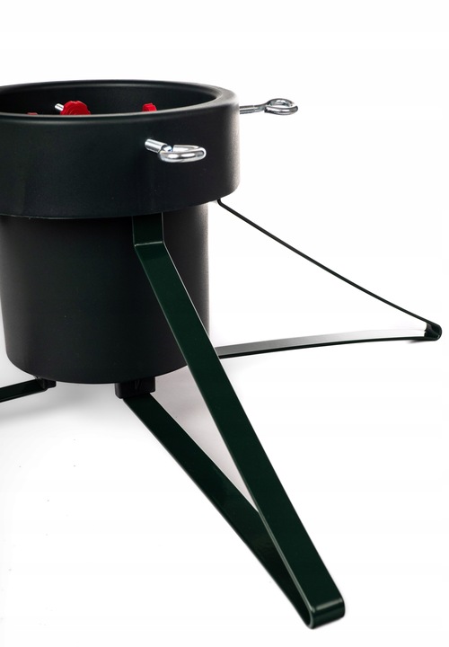 Stojak CHOINKOWY metalowy tworzywo pod na choinkę drzewko pojemnik