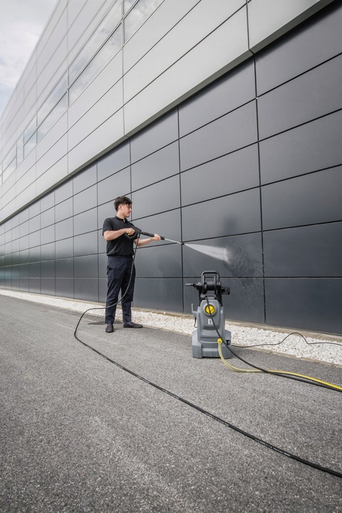 MYJKA CIŚNIENIOWA KARCHER HD 4/10 PLUS TURBODYSZA ZWIJACZ ZESTAW 5/15C PROF