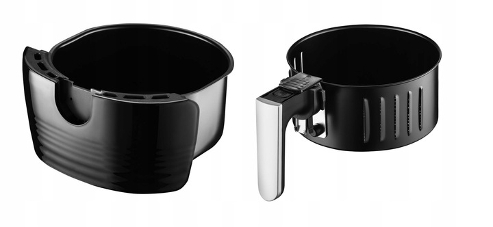 Frytkownica beztłuszczowa Czarna DOTYKOWY PANEL LED 5 PROGRAMÓW 2,5L