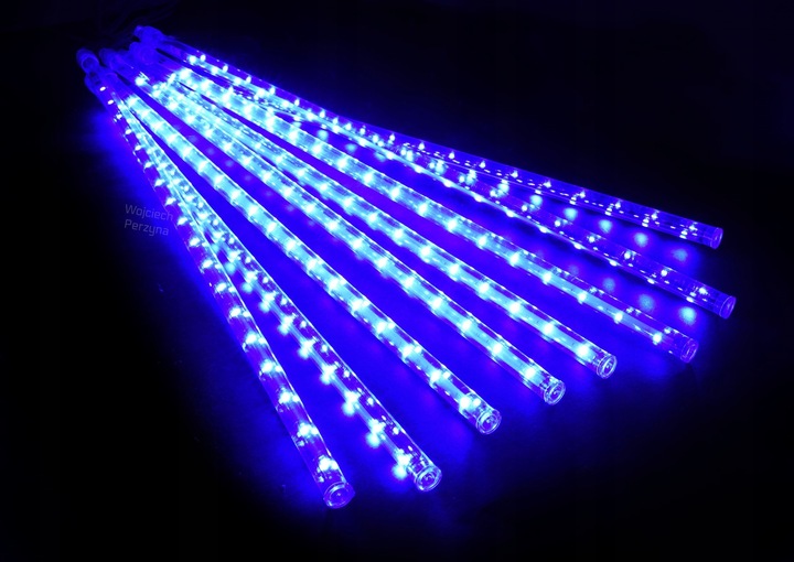 METEORY 50 CM LAMPKI PADAJĄCY ŚNIEG OŚWIETLENIE ŚWIĄTECZNE IP44 SOPLE LED